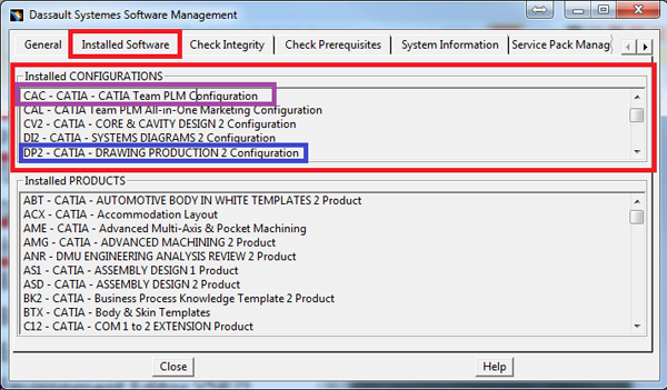 Do I have PLM Express (Edition 3) media installed or the older P2 configuration installed?